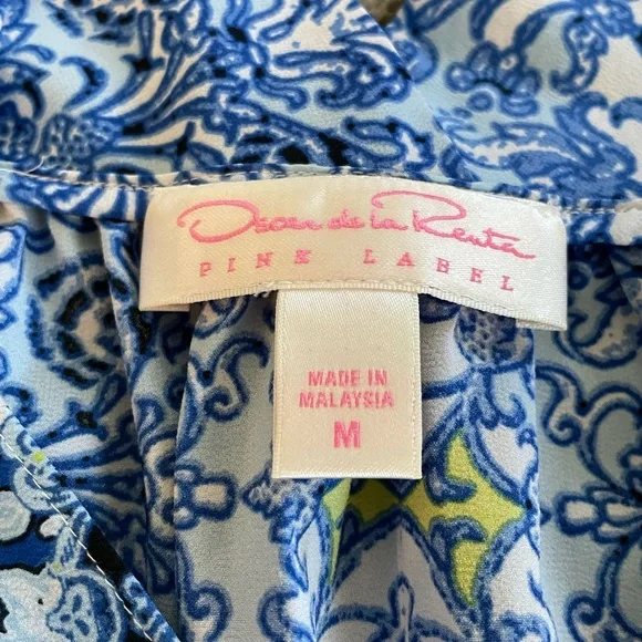 OSCAR DE LA RENTA Pink Label Sleeveless Nightgown - Picture 2 of 3